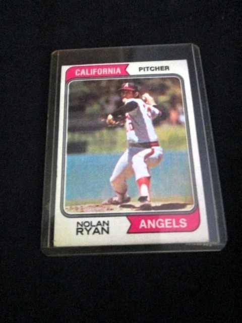 Nolan Ryan Baseball 1974 Season Sports Trading Cards & Accessories