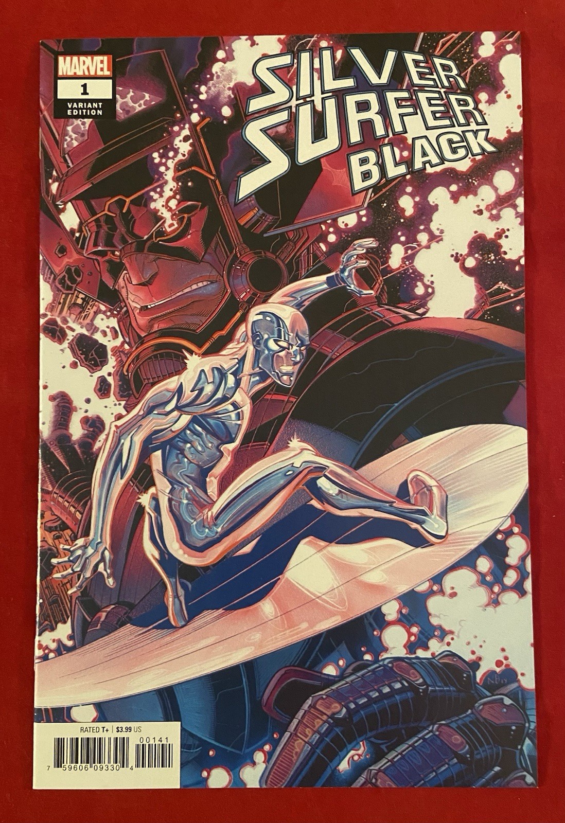 Silver Surfer Black #1 1:50 Nick Bradshaw Incentive Variant Marvel 2019 NM