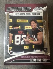 2025 Panini Absolute Football Introductions Jayden Higgins Jaylin Noel #I-JNL RC