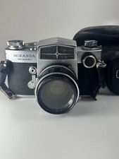 UNTESTED AS IS Miranda Sensorex 35mm SLR w/ Auto Miranda 50mm f/1.9 Lens