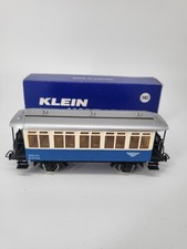 Kleinbahn H0 370 Personenwagen blau in blauer OVP