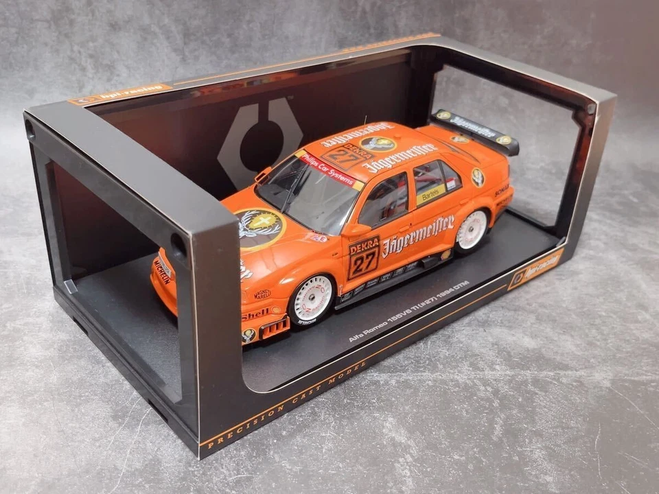 HPI Alfa Romeo 155V6 TI 1994 DTM #27 Jägermeister Ignition el 1/18 - Immagine 2 di 4