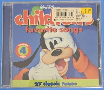 Disney Children's Favorites Songs, Vol. 4 by Disney (CD, Jun-1991