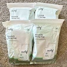 Motif Medical Breastmilk Storage Bags 100ct BPA Free Leak Proof Freezer Safe