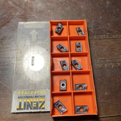 Qty.10 Zenit Carbide Inserts APMT 12X308 Z4 (E41)
