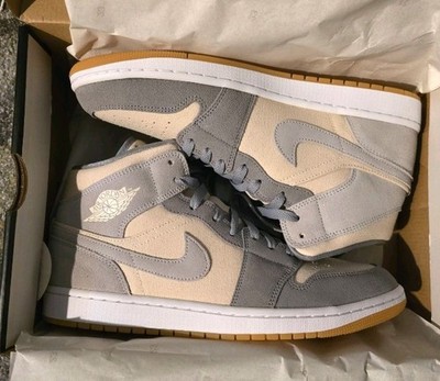 NEW WITH BOX Jordan 1 Coconut Milk / Particle Gray Size 11 Mens