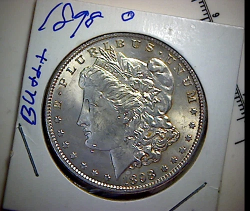 1898-O Morgan Silver Dollar Coin, Gorgeous Solid Gem BU++