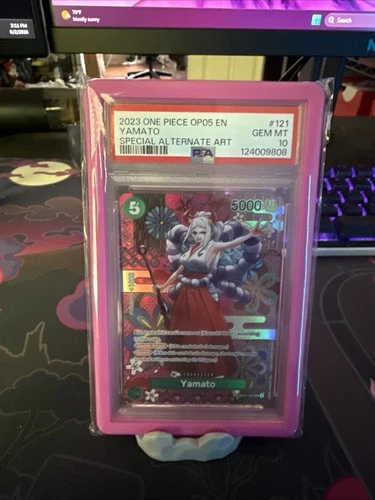 Yamato SP Foil OP01-121 Awakening of the New Era PSA 10 English