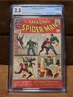 Amazing Spider-Man #4 1963 CGC 2.5 1st Appearance of The Sandman Marvel Comics