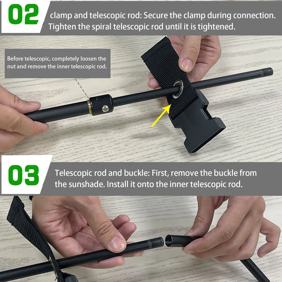 Adjustable Office Cubicle and Desk Shade – Flexible Desk Light Blocker - image 4 of 4