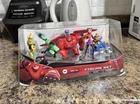 New Disney Big Hero 6 Figure Topper Set Baymax Hiro Honey Wasabi New 2018 Jakks
