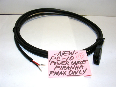 NEW HUMMINBIRD PIRANHA PC-10 POWER CABLE WIRE FITS ONLY PIRANHA MODELS NEW