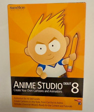 Smith Micro Anime Studio Debut 8 Retail - Full Version for Mac, Windows