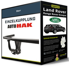 Starre Anhängerkupplung für LAND ROVER Range Rover Evoque 11- Typ L538 Auto Hak