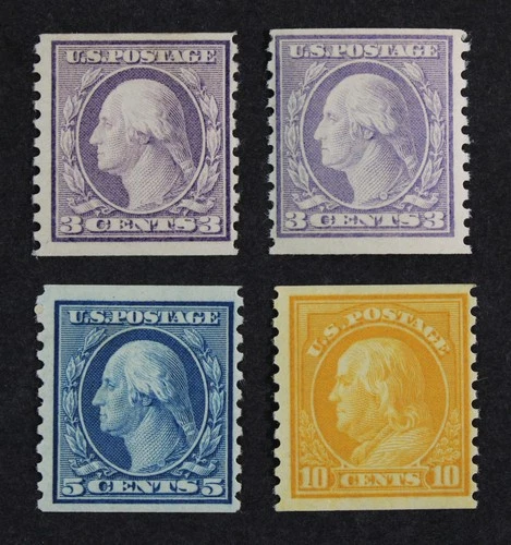CKStamps: US Stamps Collection Scott#493/497 Mint NH/H OG Incomplete