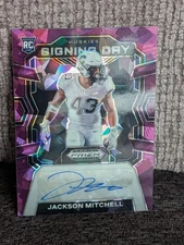 Jackson Mitchell - 2024 Panini Prizm DP Signing Day #SD-JML Purple Ice /99