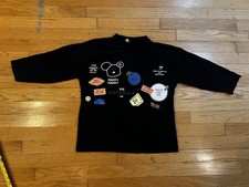 KIDS WEAR FASHION 120/60 Graphic Pullover Top Kids Youth Size 8/9