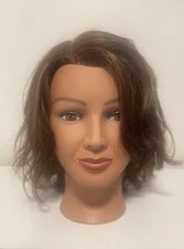 Marianna Miss Ameri-Kin No. 14120 Mannequin Head Cosmetology 100% Real Hair