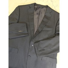 Brooks Brothers 1818 Regent Fit Blazer 43R Vitale Barberis Canonico Grey Wool