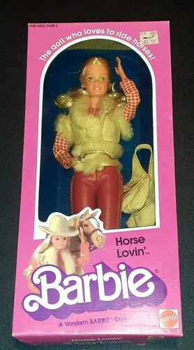 Mattel 1982 Horse Lovin Barbie No. 1757
