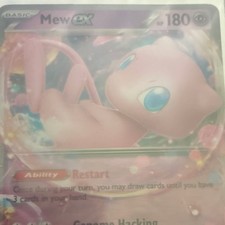 Pokémon TCG Pokemon Mew EX Basic 180 HP English EX Speciality Pokémon Card