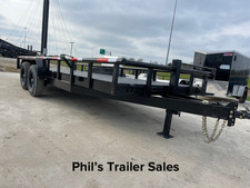 STANLEY TRAILERS EQUIPMNT TRAILER 83X20 14K Equipment Trailer STEEL FLOOR 14K