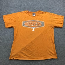 Vintage Tennessee Volunteers Shirt Mens XL Orange NCAA College VOLS Graphic