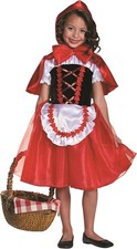Little Red Riding Hood Fairy Tale Deluxe Toddler Costume Small 4-6