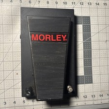 1992 MORLEY Pro Serie PDW Guitar Effect Distortion Wah 1990's Black Red