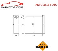 WÄRMETAUSCHER INNENRAUMHEIZUNG NRF 52219 A FÜR OPEL CALIBRA A 2L,2.5L