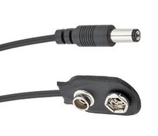 Voodoo Lab PPBAT 9V Batterie Snap 2,1mm Gerad...