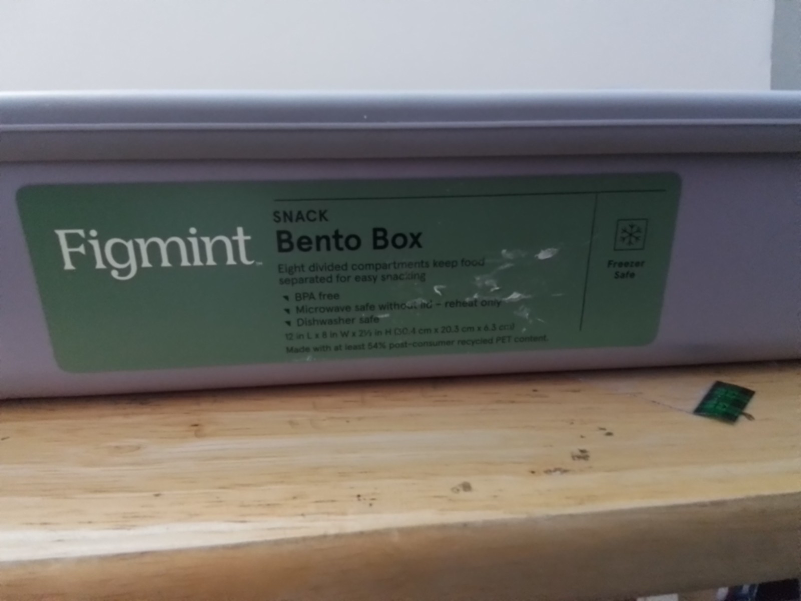 Figmint™ Large Snack Bento Box, Lavender 8 Compartments BPA-Free