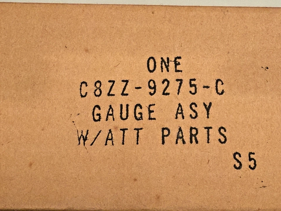 Ford Shelby Mustang 67 68 Mercury Cougar transmisor de combustible usado OEM 65 68 C8ZZ-9275-C Foto 2 de 4
