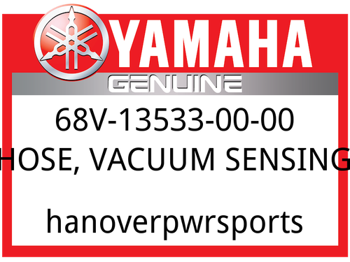 Yamaha OEM Part 68V-13533-00-00 HOSE, VACUUM SENSING 4 | eBay