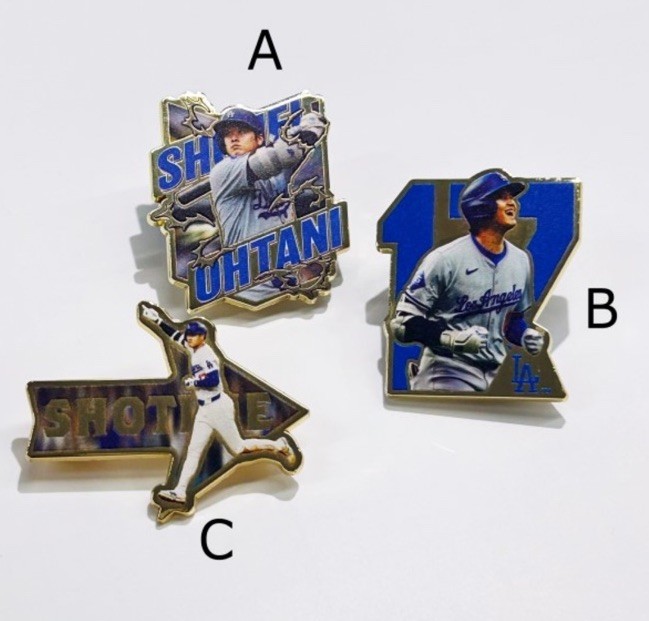 MLB World Tour Tokyo Series 2025 Shohei Ohtani Pin Badge Set