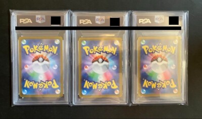 PSA 10 Set Venusaur Charizard Blastoise 003/032 Pokemon Card