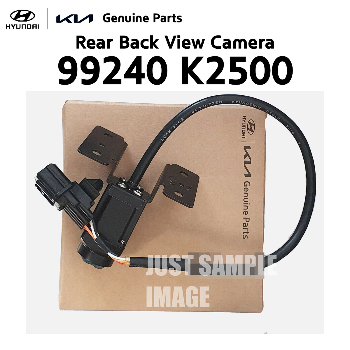 Genuine 99240K2500 OEM Rear Back View Camera Assy for Hyundai