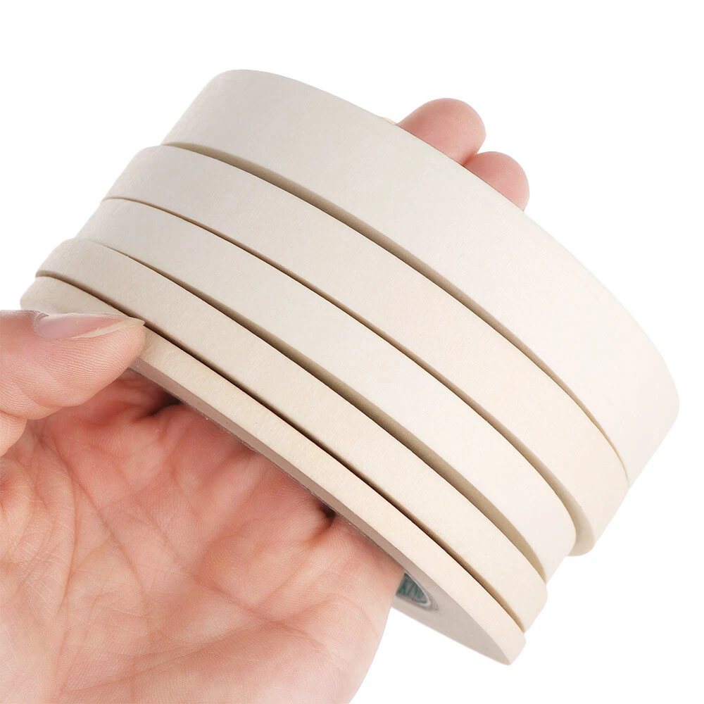 Bulk Sale Masking Tape Painting Crepe Paper 24mm 50m Housing Tools DIY painter