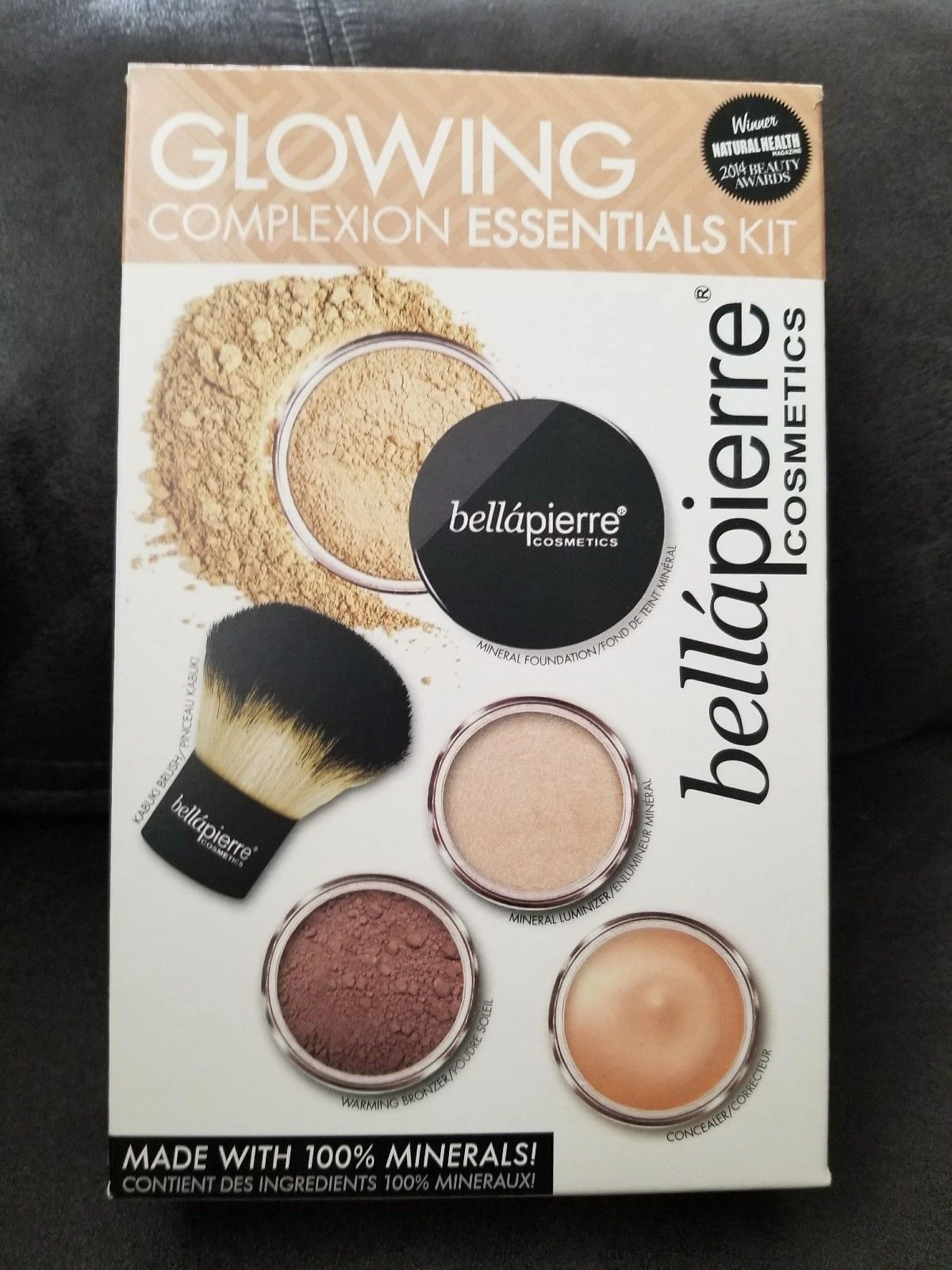 Bella pierre Mineral Glowing Complexion Essentials Kit 5pc