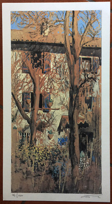 Massimo Lomi Fotolith Vivere Sottobosco 26x50 Signiert Numeriert Mit Stempel