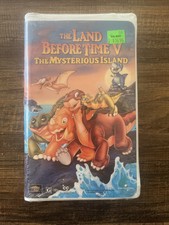 The Land Before Time V: The Mysterious Island (VHS, 1997) for sale ...