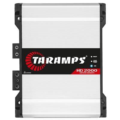 [US SELLER] Taramps HD 2000 1 Ohm Amplifier 1 Channel 2000W RMS FREE SHIPPING