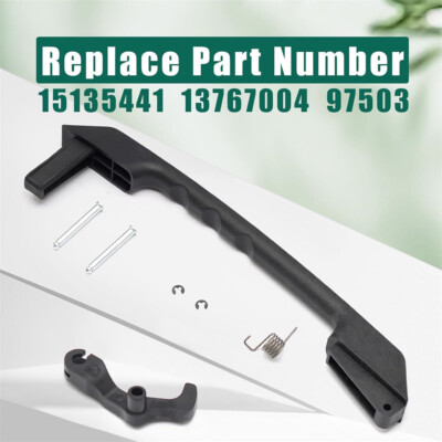 1x Heckklappe Türgriff Schwarz Außenhebel 15135441 für Hummer H2 Basis 2003-2009