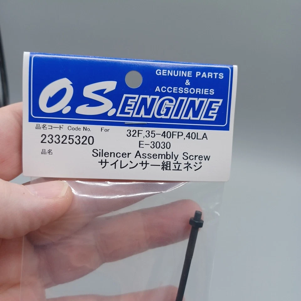 O.S. Engines 23325320 Muffler Assembly Screw #E-3030 - Image 2 of 4