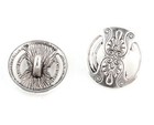 Silver Sewing Buttons