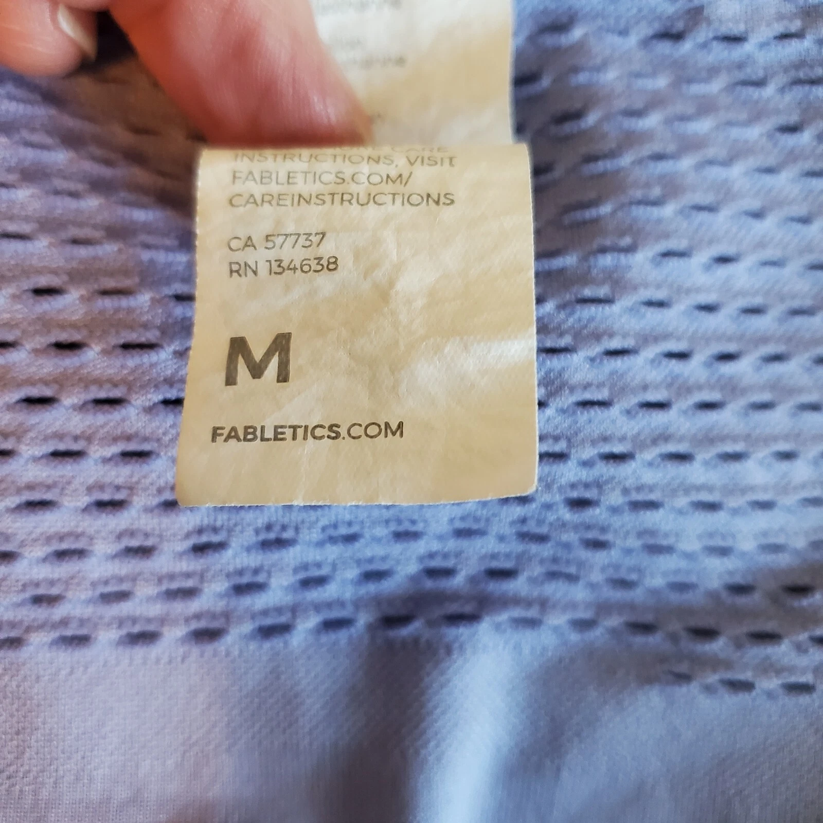 fabletics musetta compression long sleeve perforated shirt