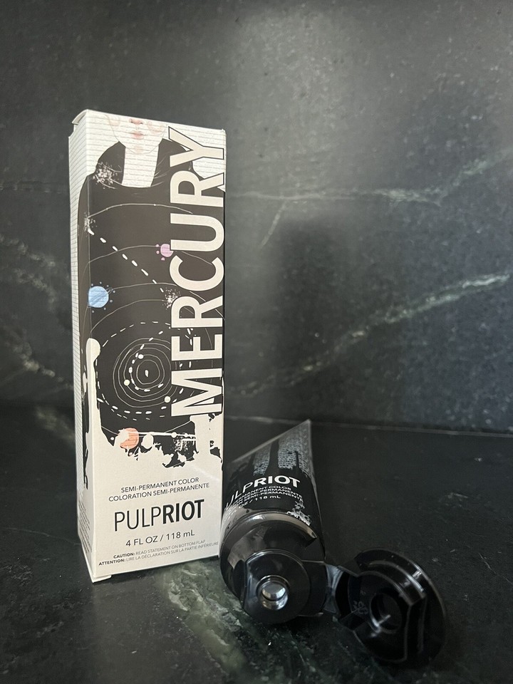 SEALED PULP RIOT Mercury Silver Semi Permanent Professional Hair Color ...