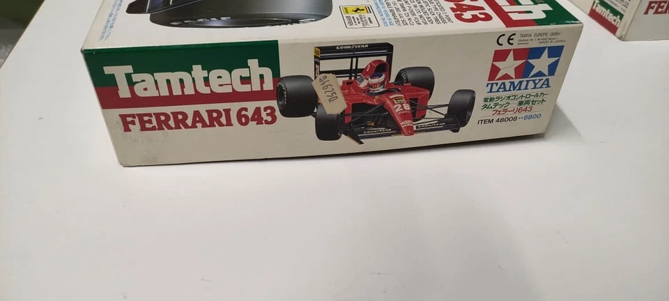 Tamiya 48008 Ferrari 643 Vintage TamTech 1/14 (Read the descriprion) - Image 3 of 4
