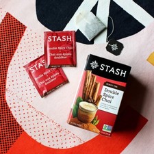 Stash Tea Double Spice Chai 18 tea bags pack of 2