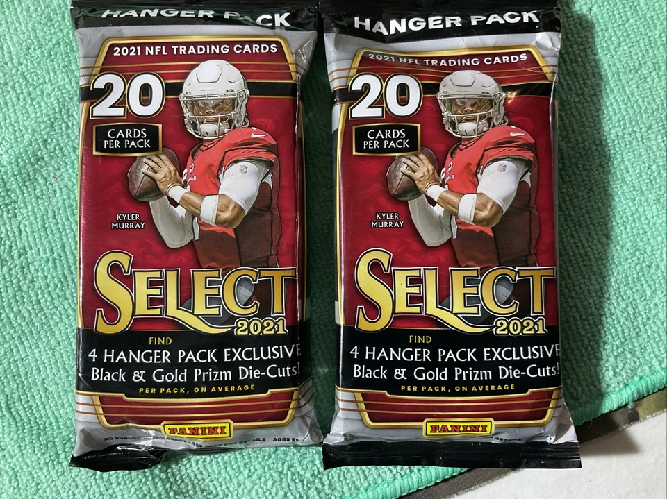 2021 PANINI  SELECT  FOOTBALL HANGER PACKS  LOT. 2. FACTORY SEALED - Image 3 of 4
